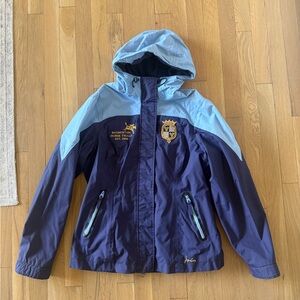 Joules Badminton Fleece Lined Shell Jacket Equestrian Small